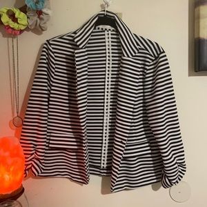 Striped blazer